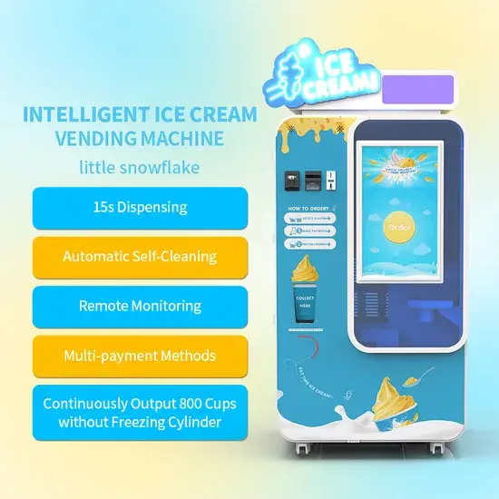 Đánh giá và Đối chiếu Dung tích Máy bán kem Tùy chỉnh Ngoại hình Q222 mới nhất