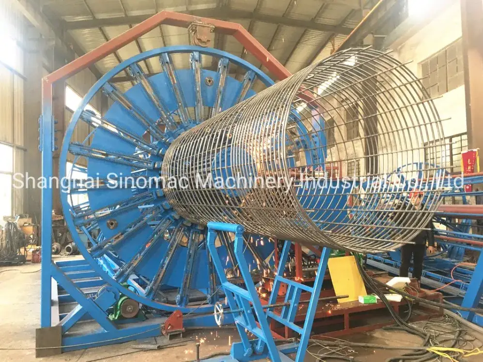 Máy hàn lồng ống bê tông cốt thép - Giải pháp hàn ống bê tông RCP chất lượng hình ảnh 15-description