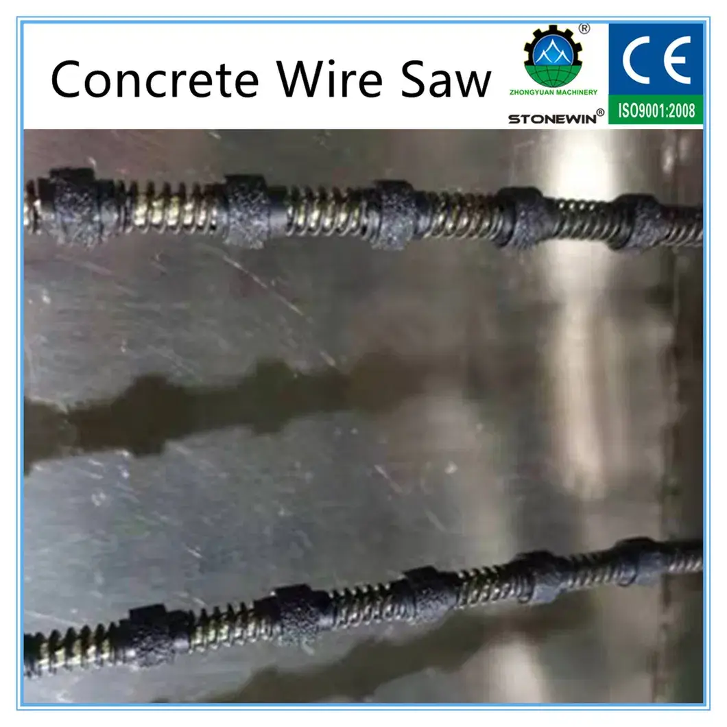 Ắc quy cắt bê tông Thép Xi măng Dây cắt kim cương chuyên nghiệp hình ảnh 16-description