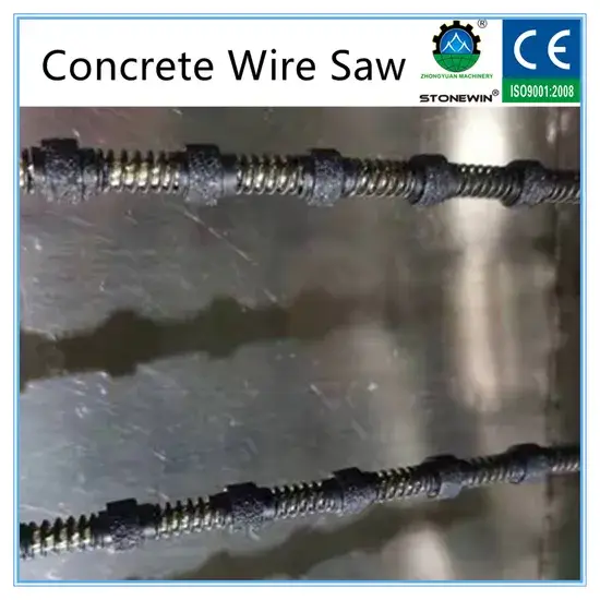 Ắc quy cắt bê tông Thép Xi măng Dây cắt kim cương chuyên nghiệp
