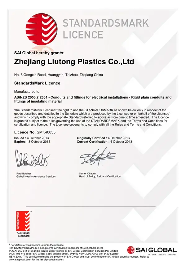 Ống dẫn với nắp AS/NZS2053.2: 2001 - Lựa chọn chất lượng cho hệ thống ống dẫn của bạn