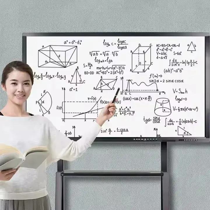 Bảng tương tác hồng ngoại thông minh cho hội nghị với màn hình cảm ứng hiển thị