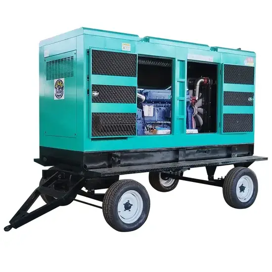 Khu Bảo Vệ Mưa với Tính Năng Điều Chỉnh Tốc Độ Điện Tử, Cung Cấp Giao Hàng Nhà Máy Diesel từ 40kVA đến 1500kVA