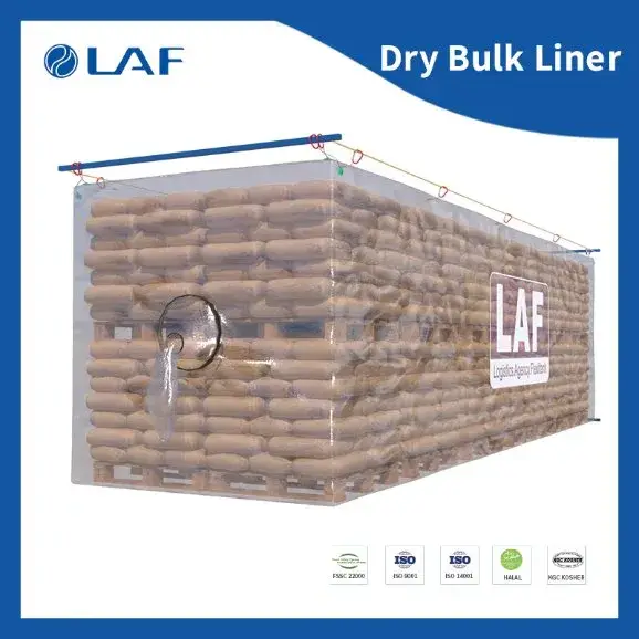 Bao bì chuyên dụng cho vận chuyển axit rắn khô trong container hàng hóa