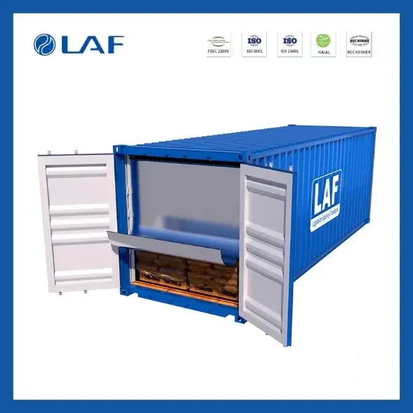 Bao bì chuyên dụng cho vận chuyển axit rắn khô trong container hàng hóa