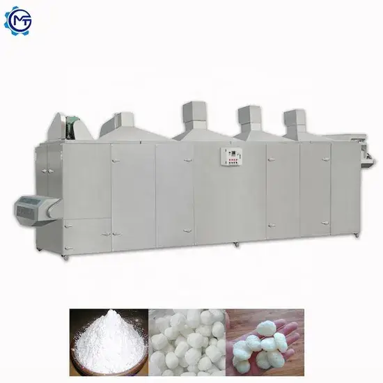 Dây chuyền chế biến tinh bột đảm bảo tiện lợi và hiệu quả