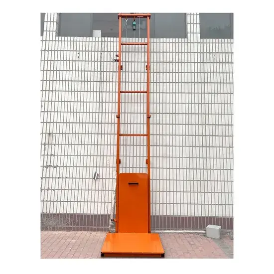 Thang nâng hàng hóa hoàn toàn an toàn từ ban công với che phủ đầy đủ hình ảnh 1-description