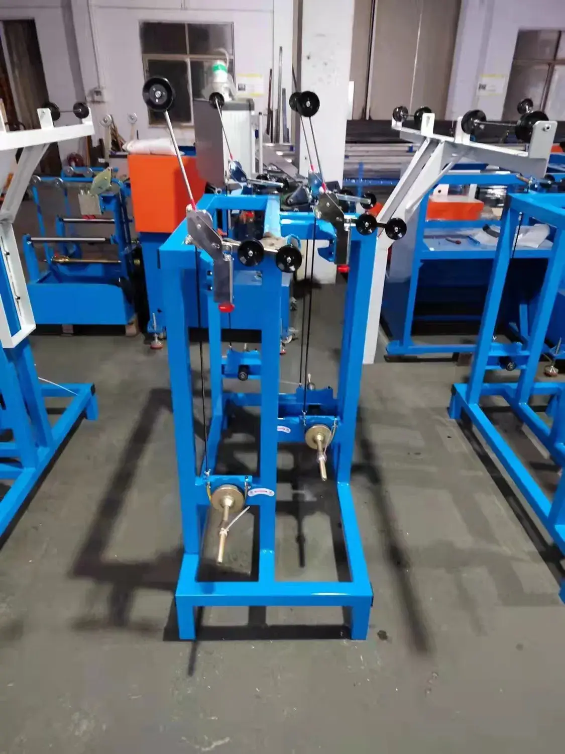 Máy thu hồi loại lò xo căng thụ động 4-Head với dây đồng chất lượng