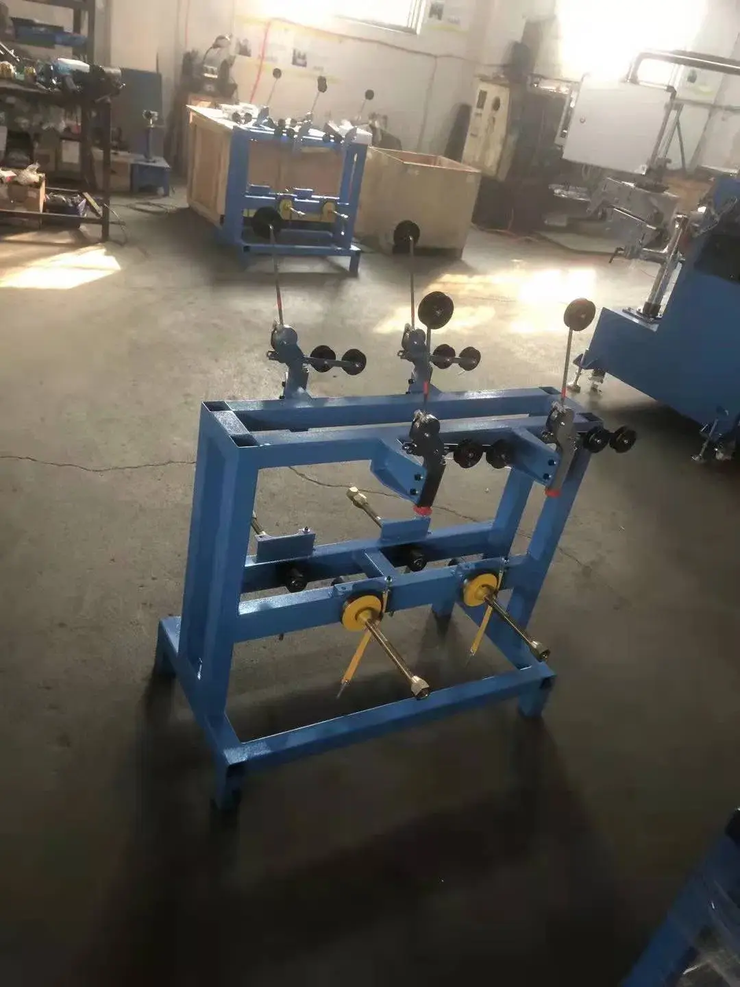 Máy thu hồi loại lò xo căng thụ động 4-Head với dây đồng chất lượng