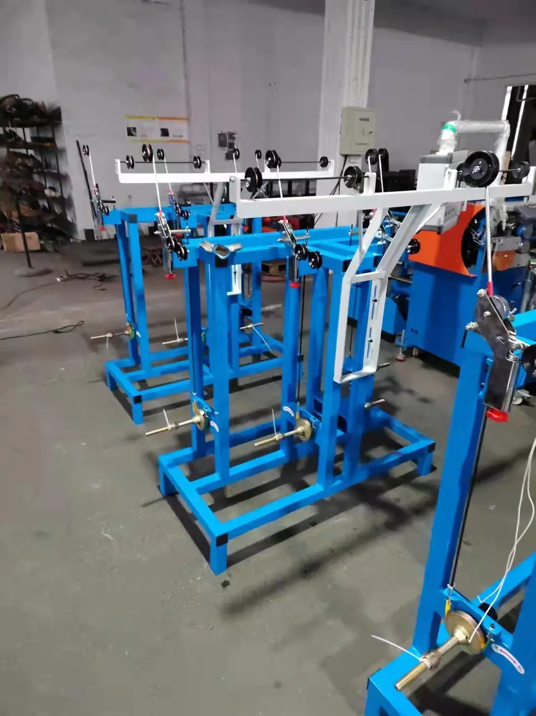 Máy thu hồi loại lò xo căng thụ động 4-Head với dây đồng chất lượng hình ảnh 13-description