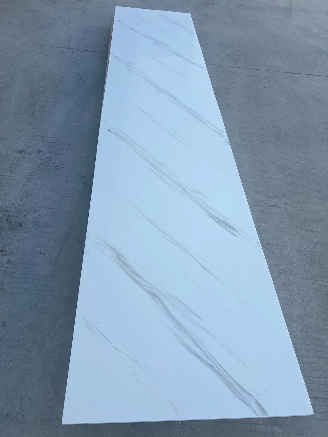 Bàn làm việc bếp Corian trắng 12mm và 20mm – Bề mặt rắn acrylic và đá nano trắng Hàn Quốc - Vật liệu xây dựng đá cẩm thạch Trung Quốc