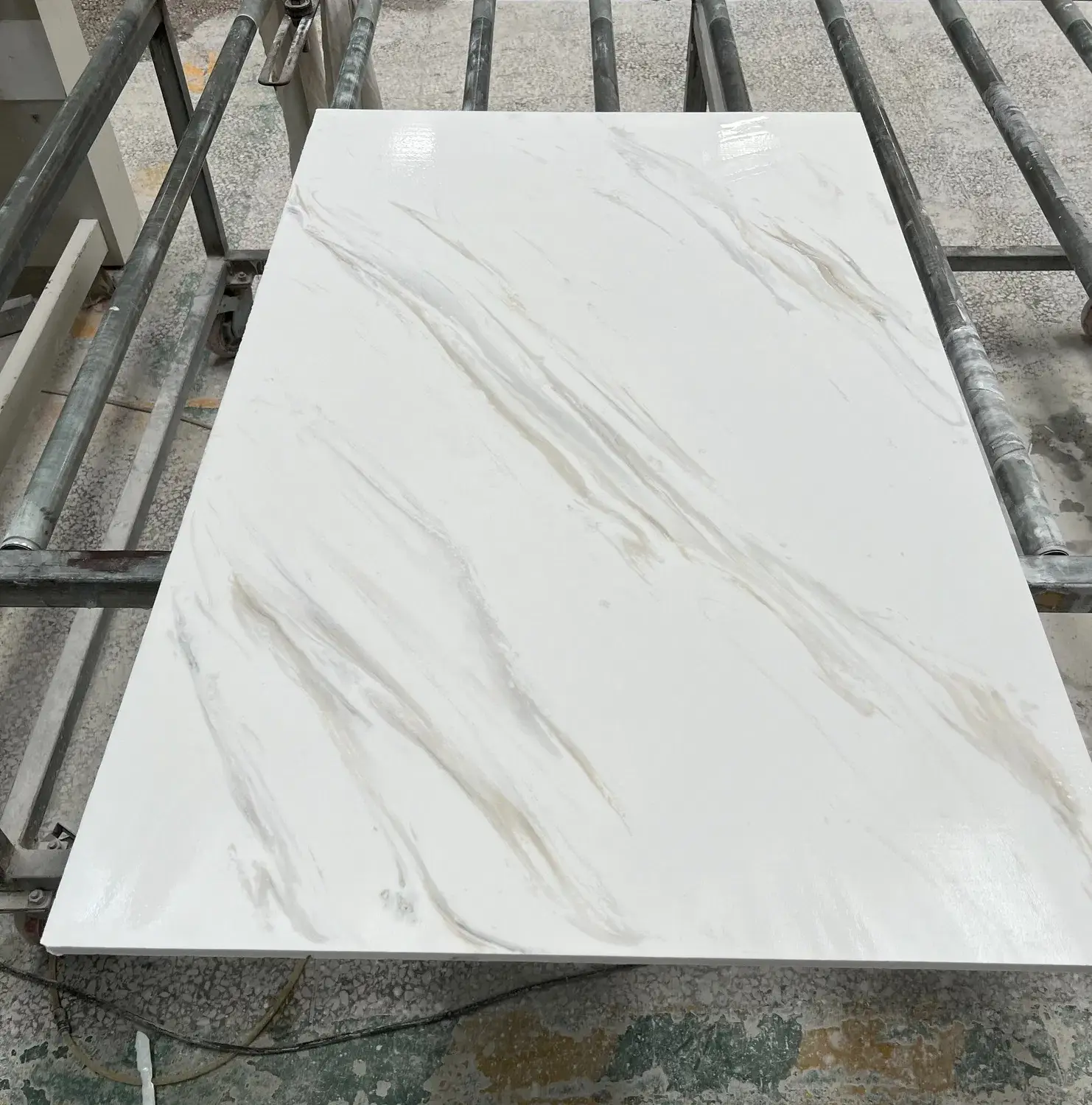 Bàn làm việc bếp Corian trắng 12mm và 20mm – Bề mặt rắn acrylic và đá nano trắng Hàn Quốc - Vật liệu xây dựng đá cẩm thạch Trung Quốc