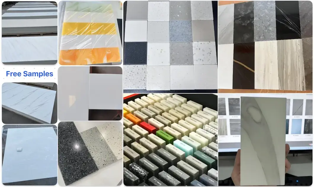 Bàn làm việc bếp Corian trắng 12mm và 20mm – Bề mặt rắn acrylic và đá nano trắng Hàn Quốc - Vật liệu xây dựng đá cẩm thạch Trung Quốc hình ảnh 18-description