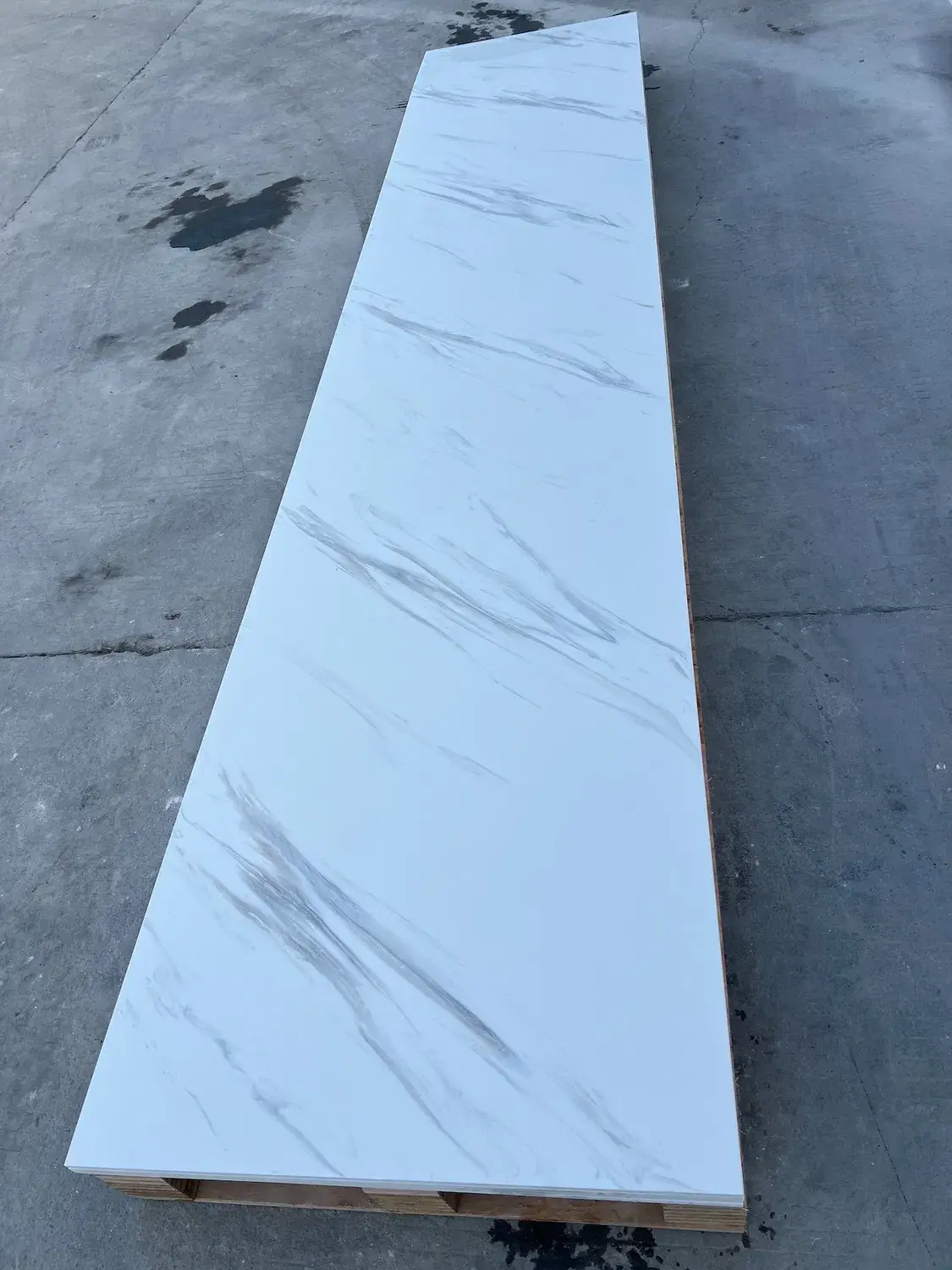 Bàn làm việc bếp Corian trắng 12mm và 20mm – Bề mặt rắn acrylic và đá nano trắng Hàn Quốc - Vật liệu xây dựng đá cẩm thạch Trung Quốc