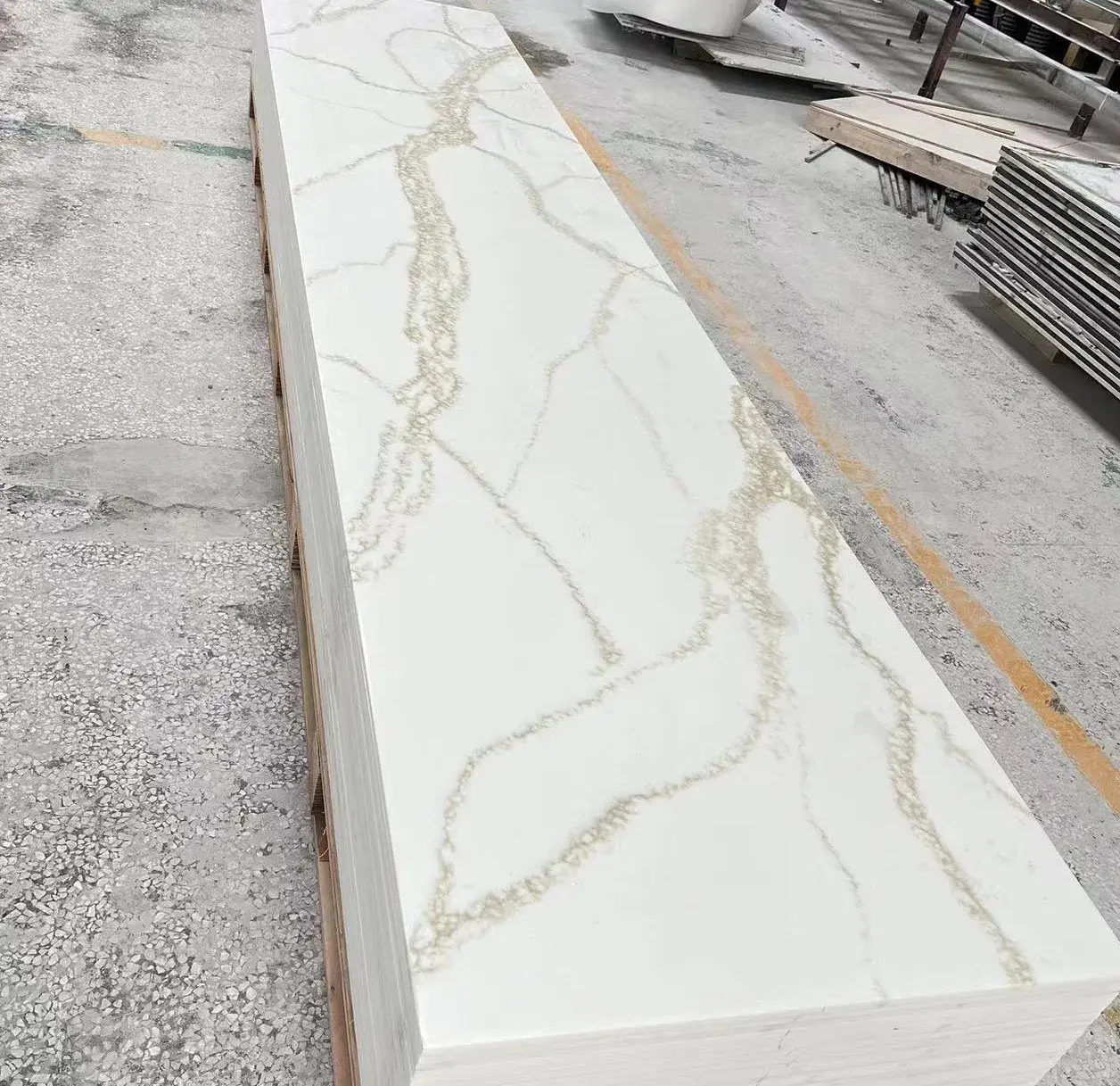 Bàn làm việc bếp Corian trắng 12mm và 20mm – Bề mặt rắn acrylic và đá nano trắng Hàn Quốc - Vật liệu xây dựng đá cẩm thạch Trung Quốc