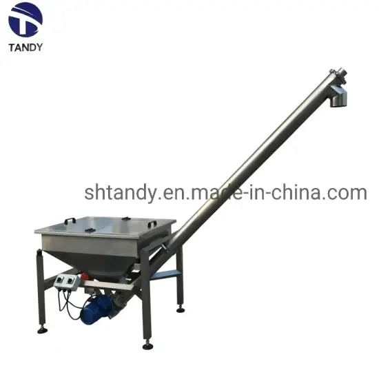 Máy vận chuyển vít thép không gỉ dành cho nguyên liệu ngô có khả năng nghiêng hình ảnh 1-description