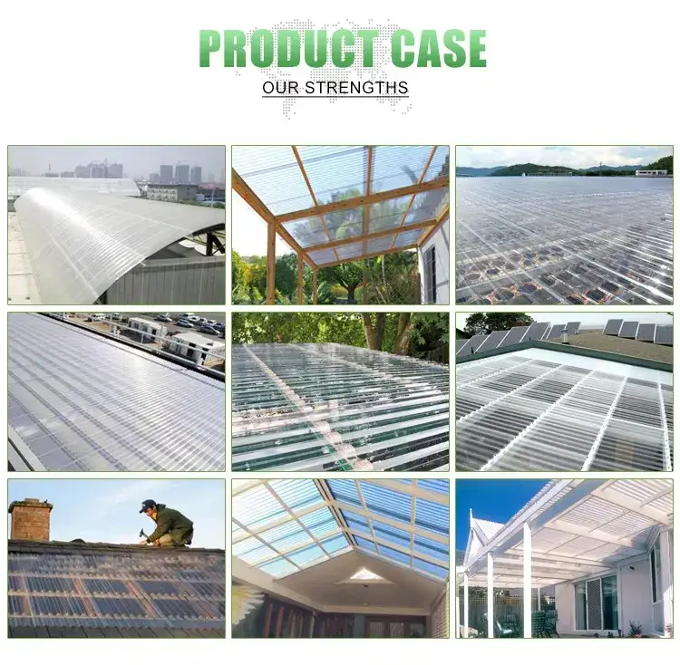 Tấm nhựa FRP fiberglass sóng: Ứng dụng cho việc bảo vệ mái kính chống ăn mòn hình ảnh 19-description
