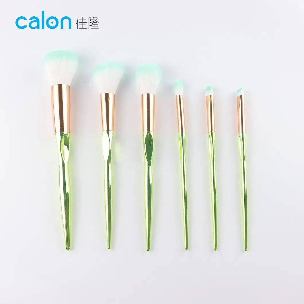 Bộ cọ trang điểm có tay cầm làm từ chất liệu nhựa cao cấp hình ảnh 16-description