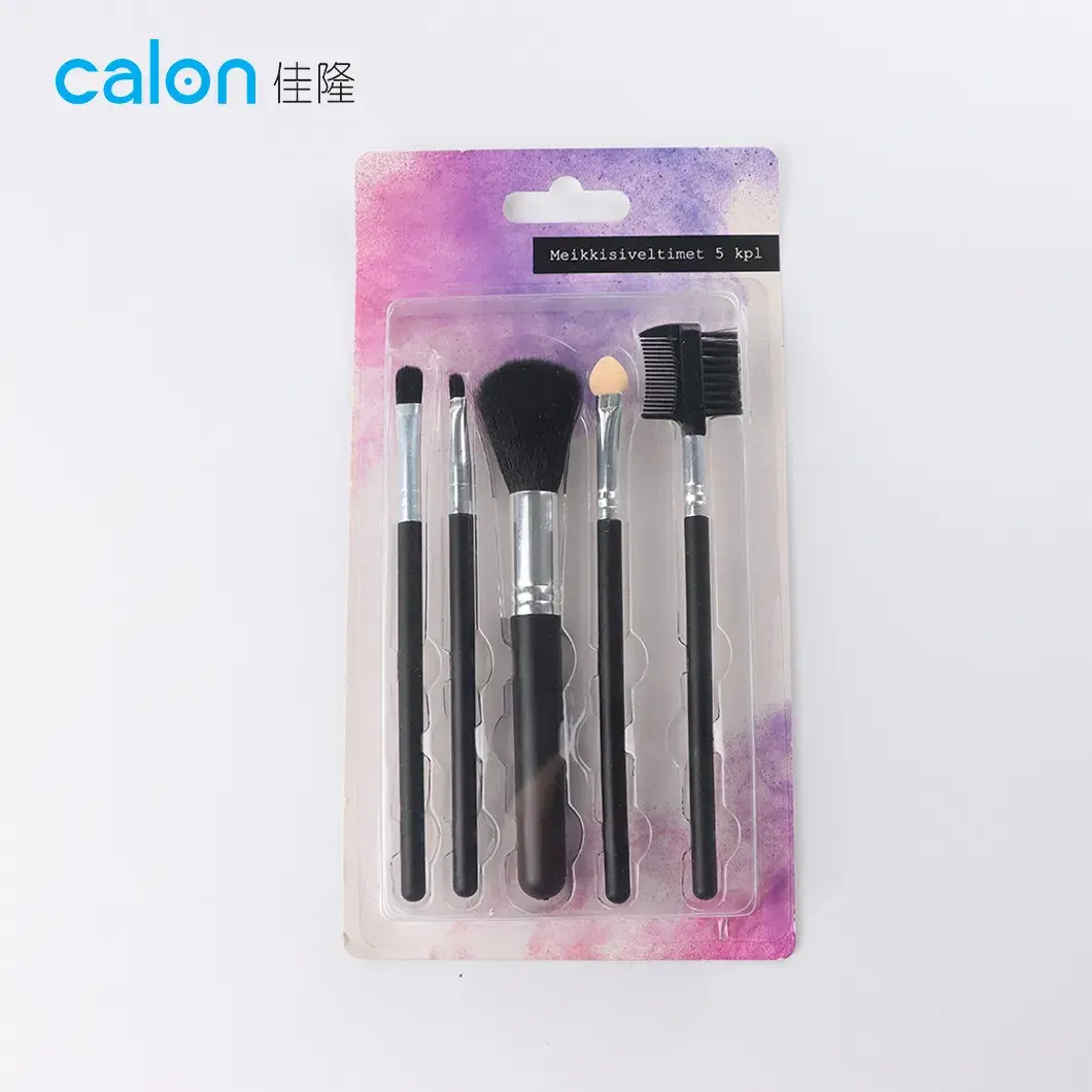 Bộ cọ trang điểm có tay cầm làm từ chất liệu nhựa cao cấp