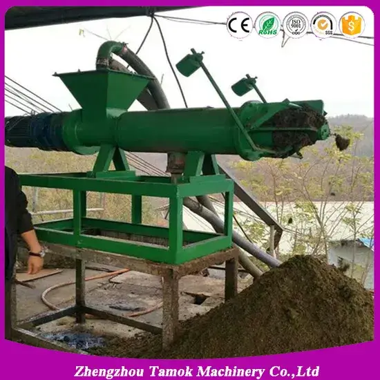 Máy ép phân đa chức năng cho gia súc: ép phân bò, khử nước phân gà, tách nước phân cừu
