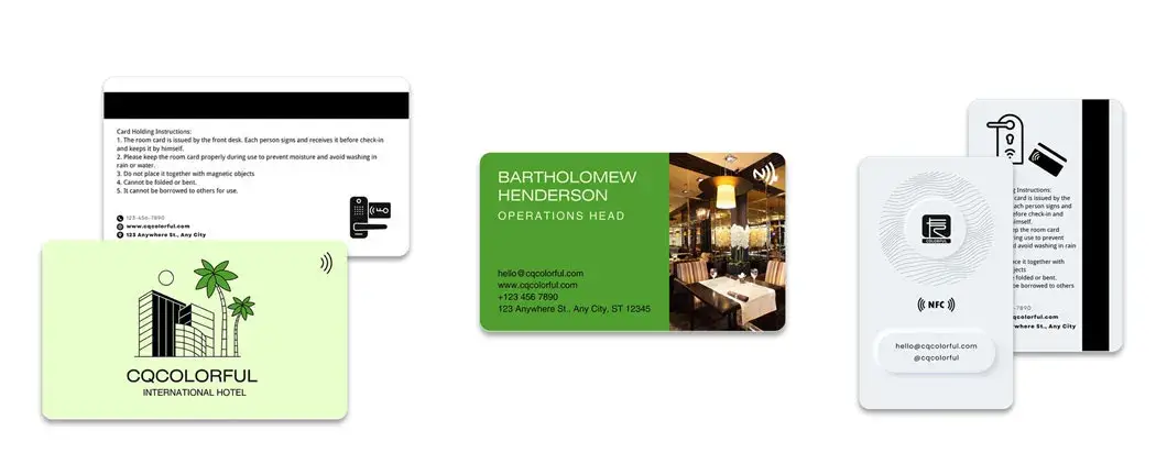 Thẻ từ tính kiểm soát truy cập RFID thông minh Cr80 với vật liệu nhựa PVC cao cấp hình ảnh 14-description