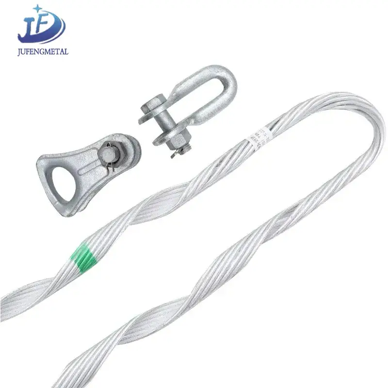 Kẹp đầu định hình tùy chỉnh ADSS cho cáp quang, kẹp dây cáp chất lượng