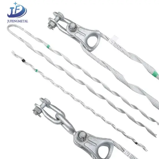 Kẹp đầu định hình tùy chỉnh ADSS cho cáp quang, kẹp dây cáp chất lượng hình ảnh 1-description