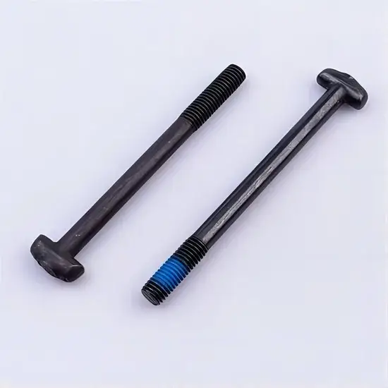 Bộ sản phẩm bù lông đầu T dài mạ kẽm đen tùy chỉnh với lớp nylon chất lượng hình ảnh 1-description