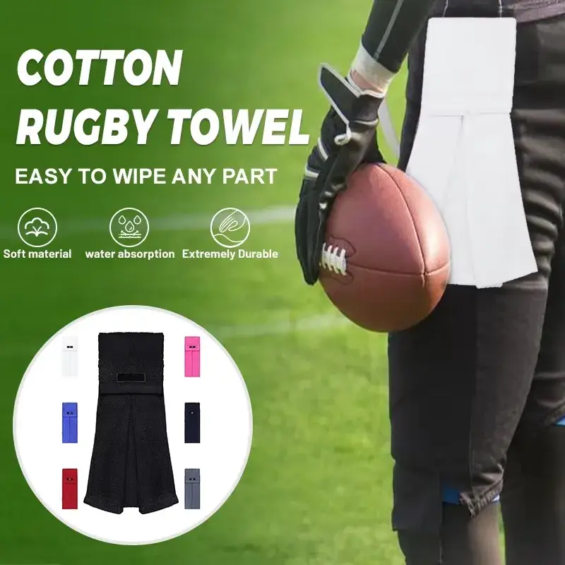 Khăn tùy chỉnh cotton thể thao cho các đội bóng chuyên nghiệp, thêu logo với chất liệu chất lượng cao hình ảnh 15-description