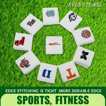 Khăn tùy chỉnh cotton thể thao cho các đội bóng chuyên nghiệp, thêu logo với chất liệu chất lượng cao