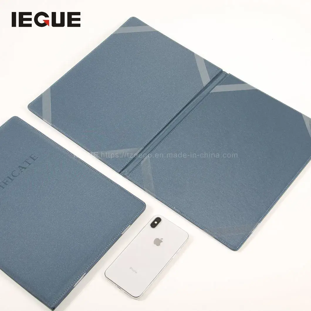 Bản da PU với công nghệ dập foil cá nhân hóa cho tài liệu và chứng chỉ
