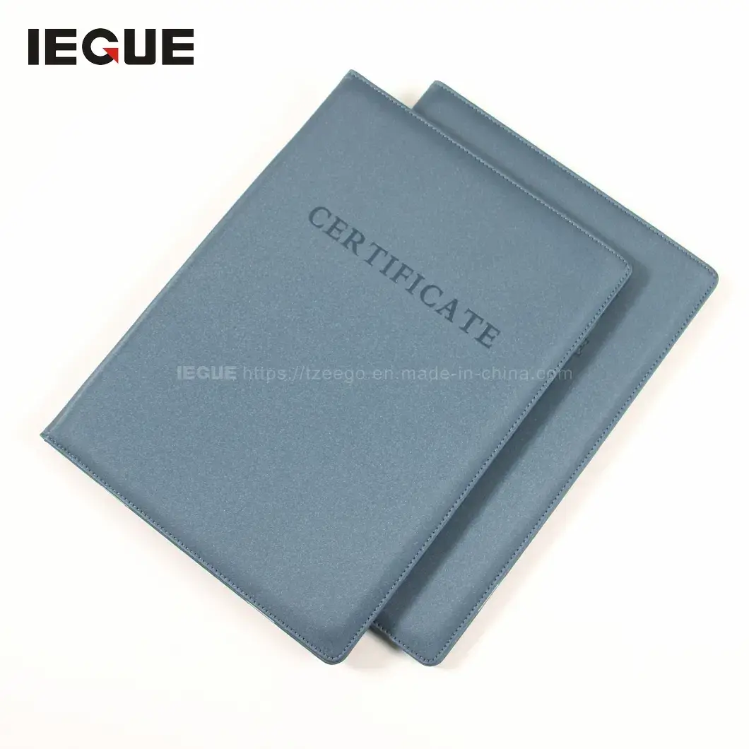 Bản da PU với công nghệ dập foil cá nhân hóa cho tài liệu và chứng chỉ