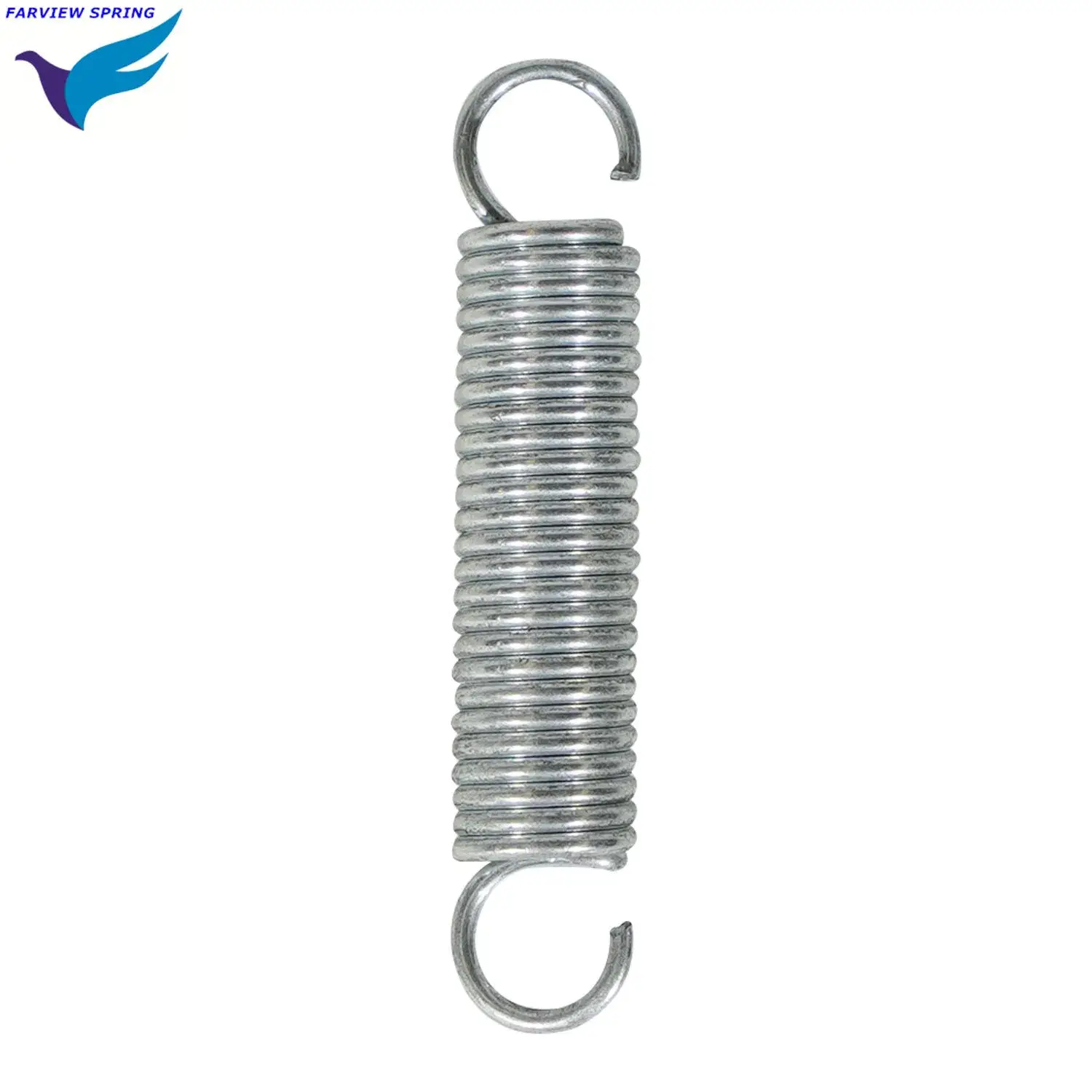 Lò xo kéo từ thép không gỉ chất lượng cao, độ chính xác tùy chỉnh với móc đi kèm