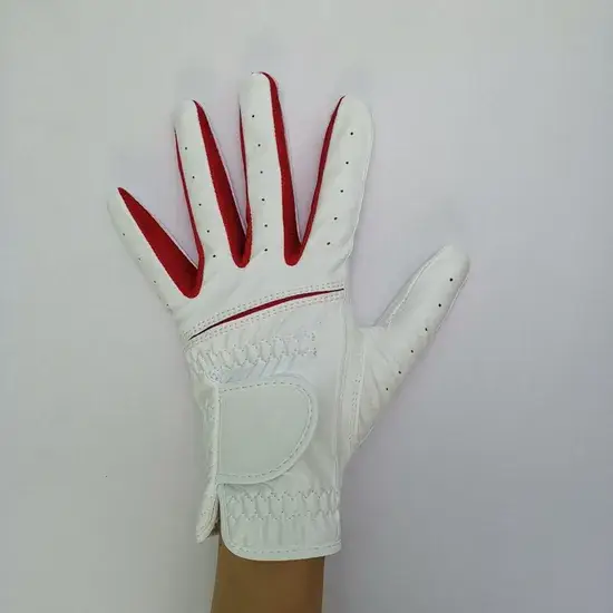 Găng tay golf Cabretta với thiết kế logo tùy chỉnh phù hợp cho các sự kiện và giải đấu đội golf