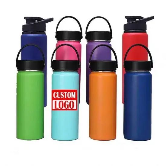 Bình giữ nhiệt chân không 2 lớp cách nhiệt di động với khả năng in logo cá nhân