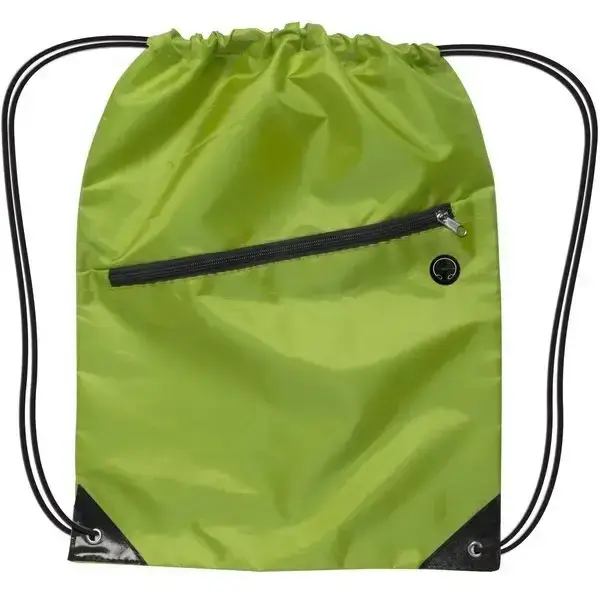 Ba lô thể thao dây kéo cá nhân 210d chất liệu polyester phong cách