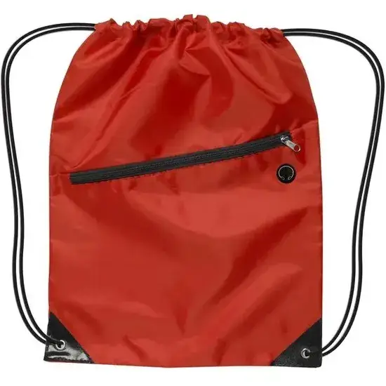 Ba lô thể thao dây kéo cá nhân 210d chất liệu polyester phong cách