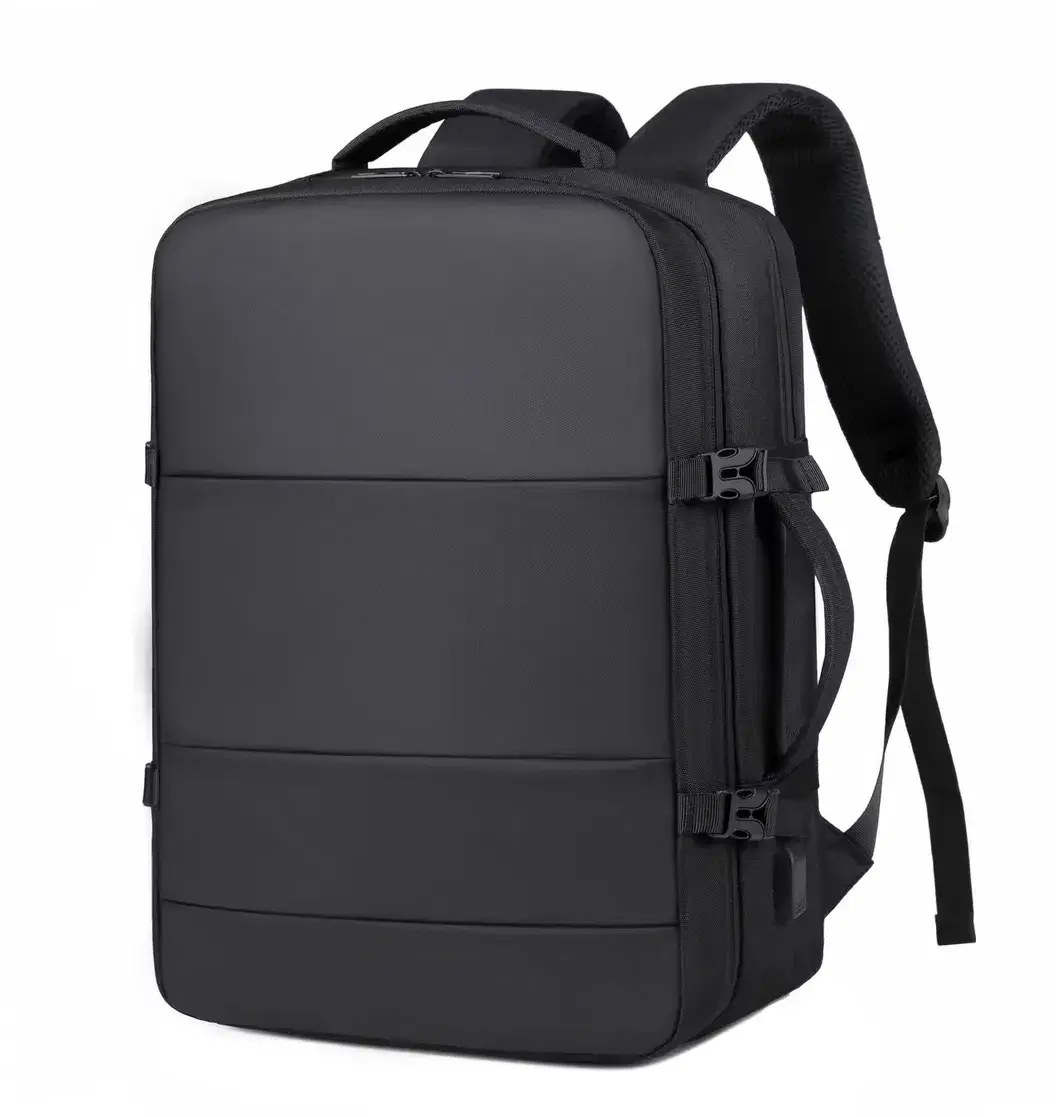 Balo nam chất lượng tốt cho laptop, túi xách thời trang có cổng sạc USB hình ảnh 12-description