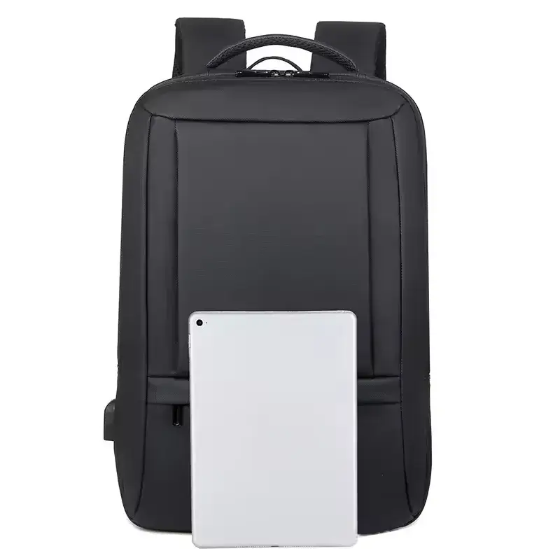 Balo nam chất lượng tốt cho laptop, túi xách thời trang có cổng sạc USB hình ảnh 14-description