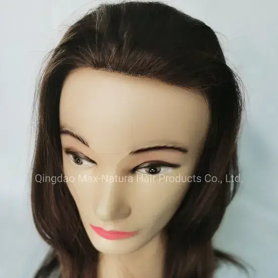 Tóc lụa tự nhiên được làm tay theo yêu cầu, với công nghệ tiêm lưới từ tóc người Remy