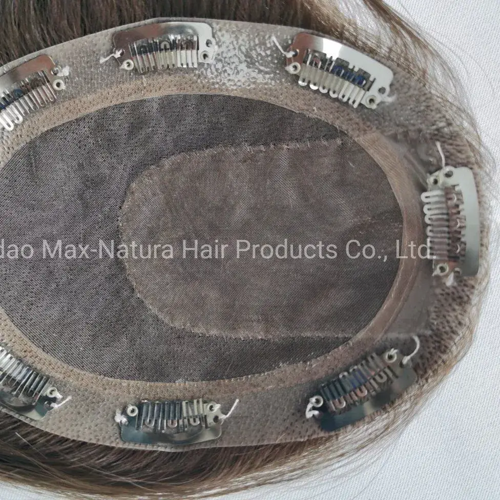 Tóc lụa tự nhiên được làm tay theo yêu cầu, với công nghệ tiêm lưới từ tóc người Remy