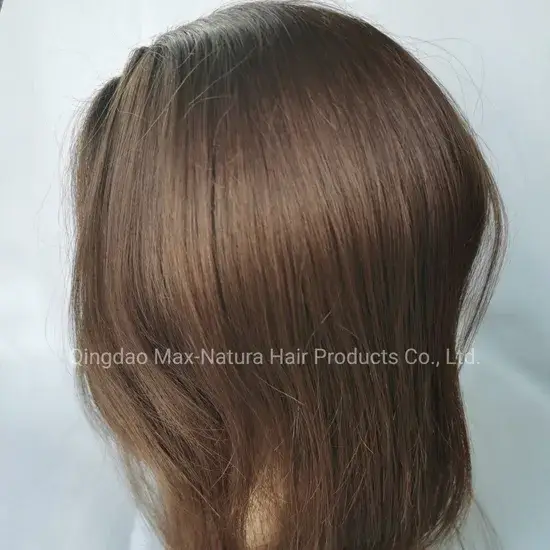 Tóc lụa tự nhiên được làm tay theo yêu cầu, với công nghệ tiêm lưới từ tóc người Remy hình ảnh 1-description