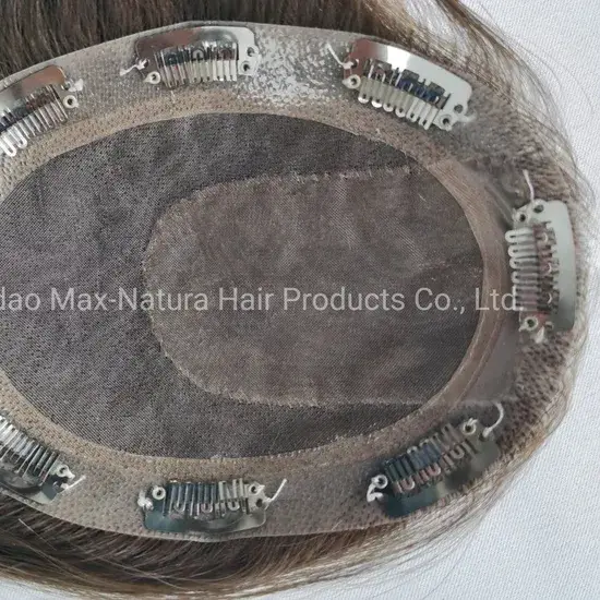 Tóc lụa tự nhiên được làm tay theo yêu cầu, với công nghệ tiêm lưới từ tóc người Remy