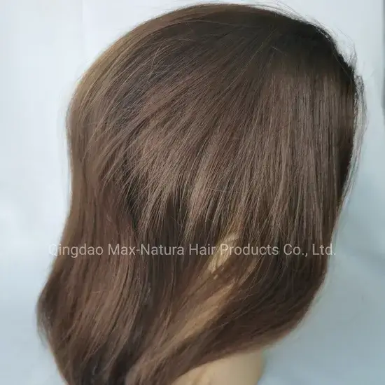 Tóc lụa tự nhiên được làm tay theo yêu cầu, với công nghệ tiêm lưới từ tóc người Remy