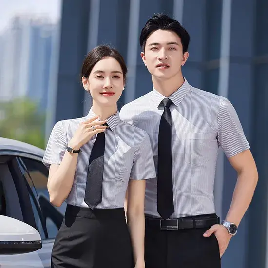 Áo sơ mi ngắn tay nam nữ được cá nhân hóa, thông thoáng từ thương hiệu OEM