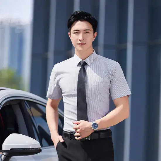 Áo sơ mi ngắn tay nam nữ được cá nhân hóa, thông thoáng từ thương hiệu OEM