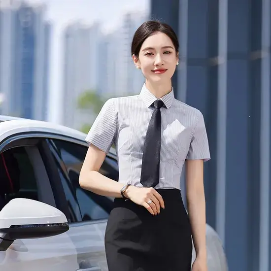 Áo sơ mi ngắn tay nam nữ được cá nhân hóa, thông thoáng từ thương hiệu OEM