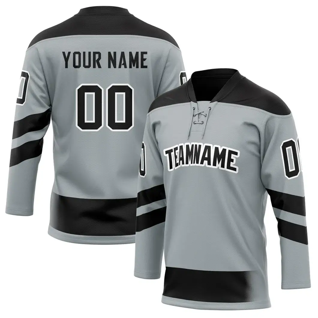 Ao đội tập hockey băng mẫu OEM, in theo yêu cầu cho trẻ em