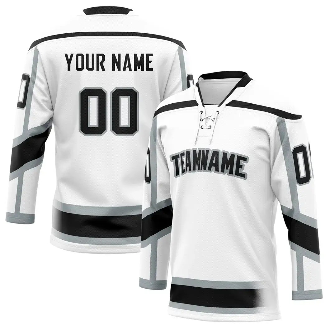 Ao đội tập hockey băng mẫu OEM, in theo yêu cầu cho trẻ em
