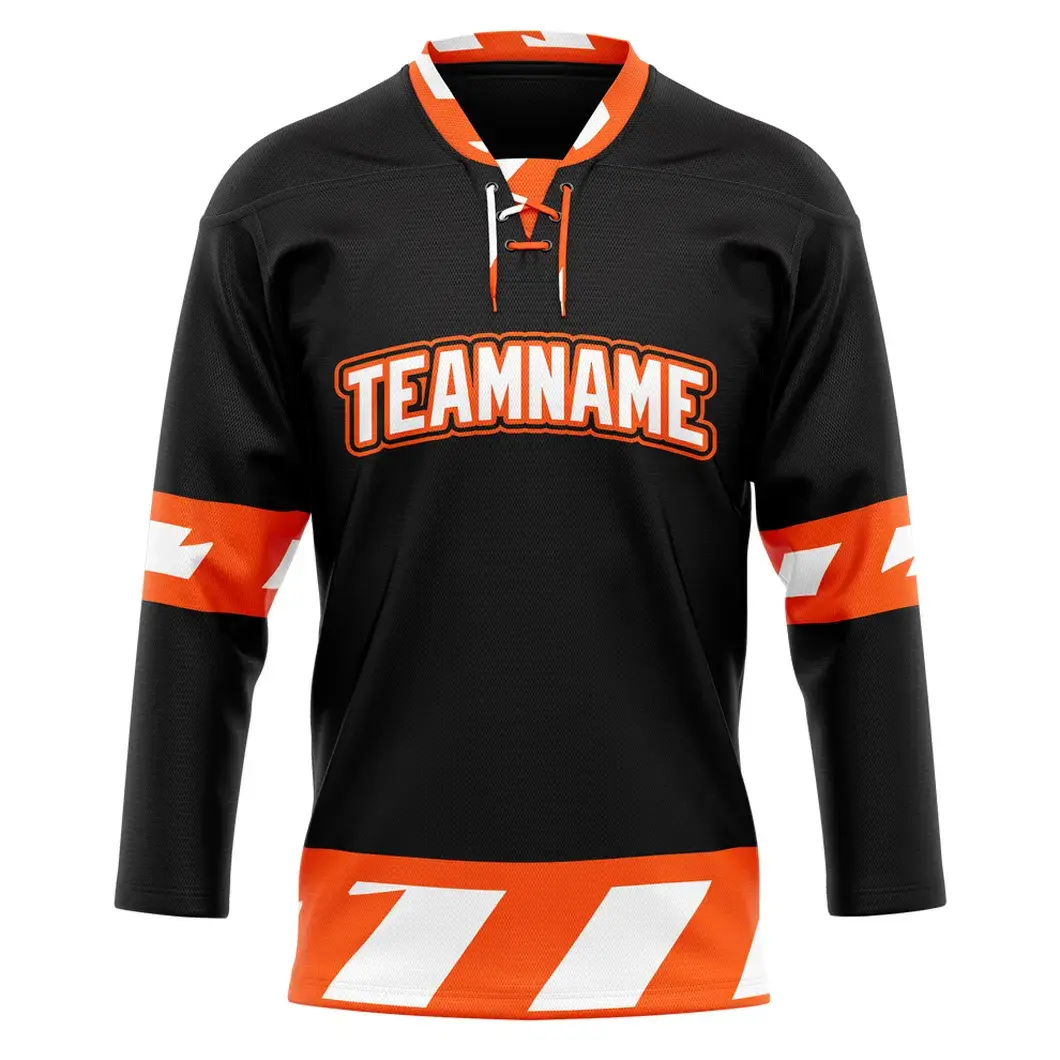 Ao đội tập hockey băng mẫu OEM, in theo yêu cầu cho trẻ em hình ảnh 27-description
